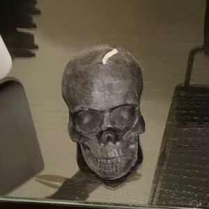 Mini Black Skull Decor